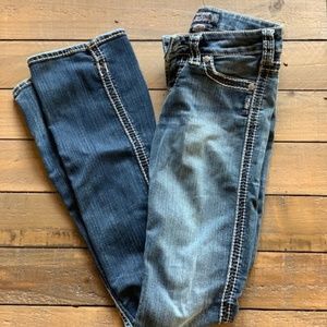 Silver Frances Boot Cut Jeans - Size 24